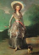 Francisco de Goya Marquesa de Pontejos Germany oil painting reproduction